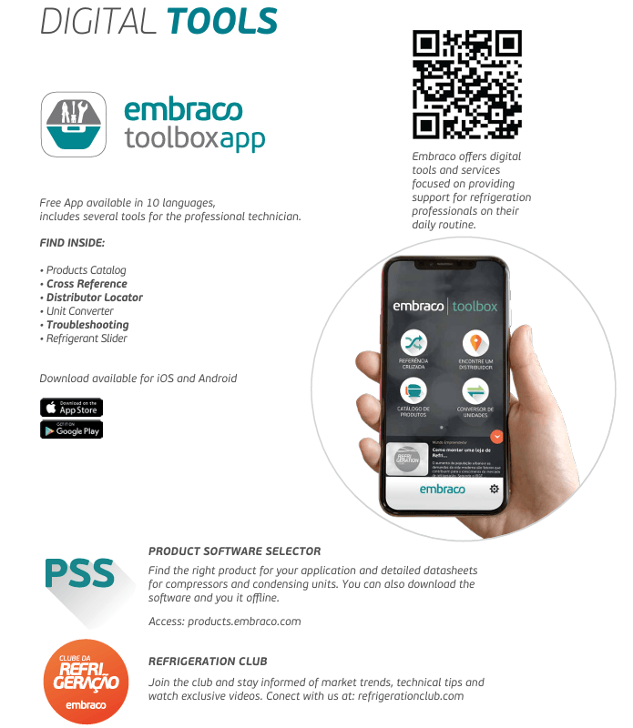embraco tool box app